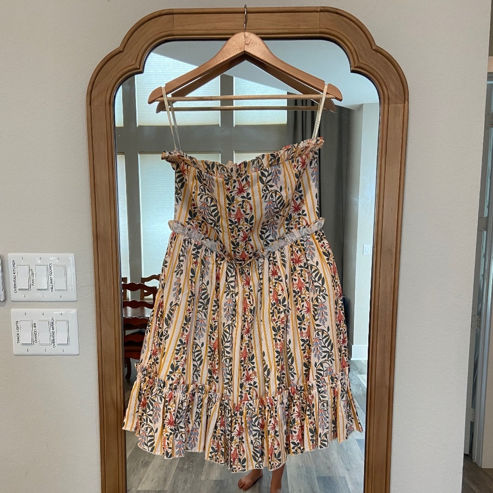 Agua by Agua Bendita Rosa Dress in Lluvia Floral - NWT (Size XL) with DUST BAG